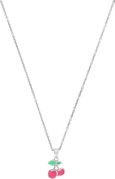 Prinzessin Lillifee Halsschmuck für Mädchen, 925 Sterling Silber | Kirsche (Silber 925)