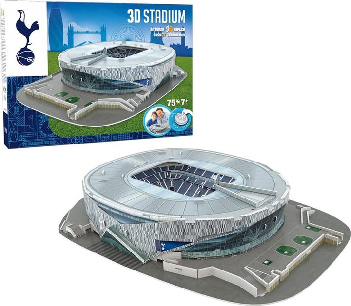 Puzzle 3D du stade de Tottenham Hotspur (75 pièces)