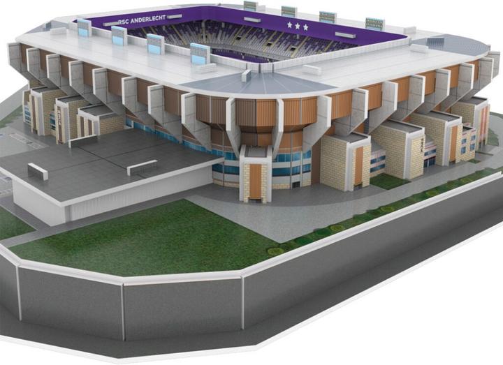 Produktbild Nanostad RSC Anderlecht Stadion 3D Puzzle / RSC Anderlecht Lotto Park - Vanden Stock Stadion 3D Puzzle (117 -Teile)