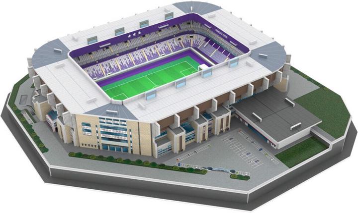 Produktbild Nanostad RSC Anderlecht Stadion 3D Puzzle / RSC Anderlecht Lotto Park - Vanden Stock Stadion 3D Puzzle (117 -Teile)