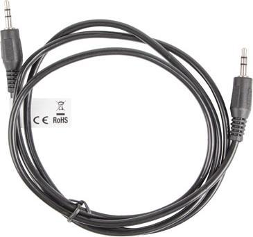 Image du produit Lanberg CA-MJMJ-10CC-0012-BK, 3.5mm, Mâle, 3.5mm, Mâle, 1,2 m, Noir (1.20 m)