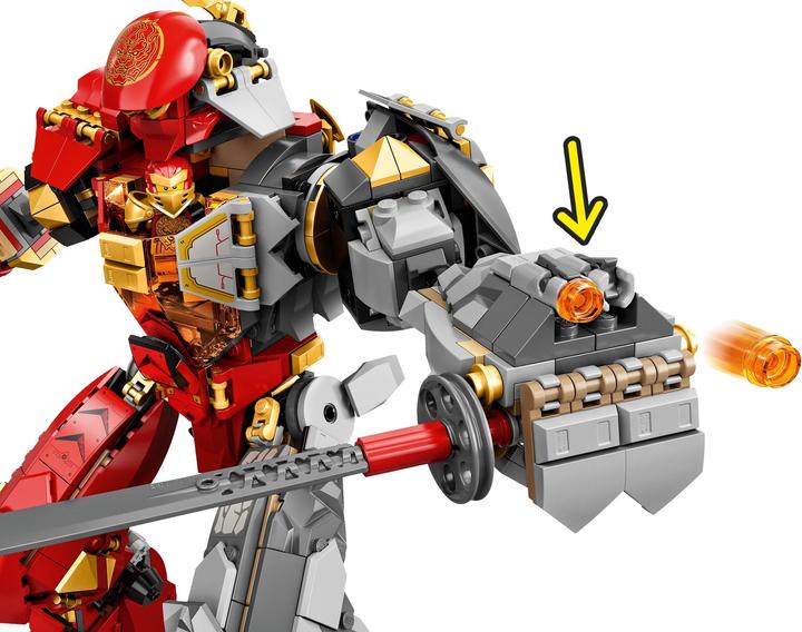 Immagine prodotto LEGO Pietra del fuoco Mech (71720, LEGO Ninjago)