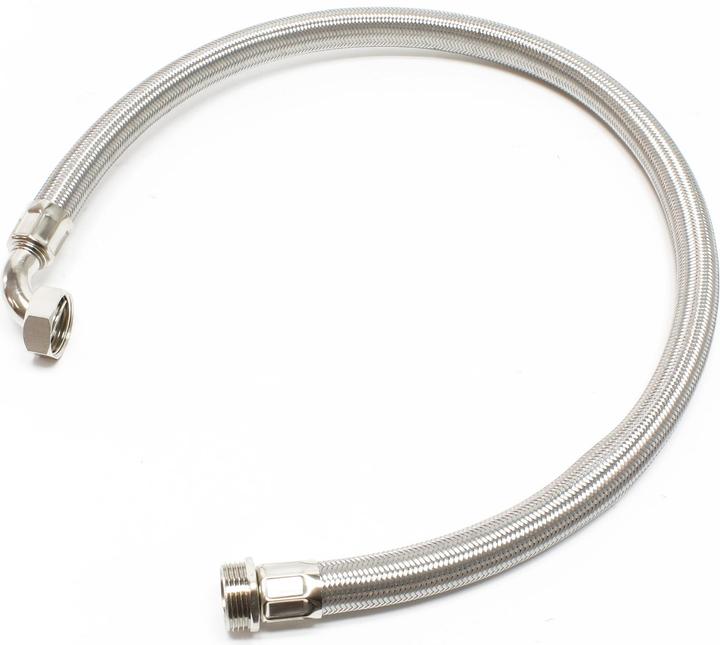 Actual product image Wiltec Flexible Steel Hose 1m 1" for Domestic Waterworks