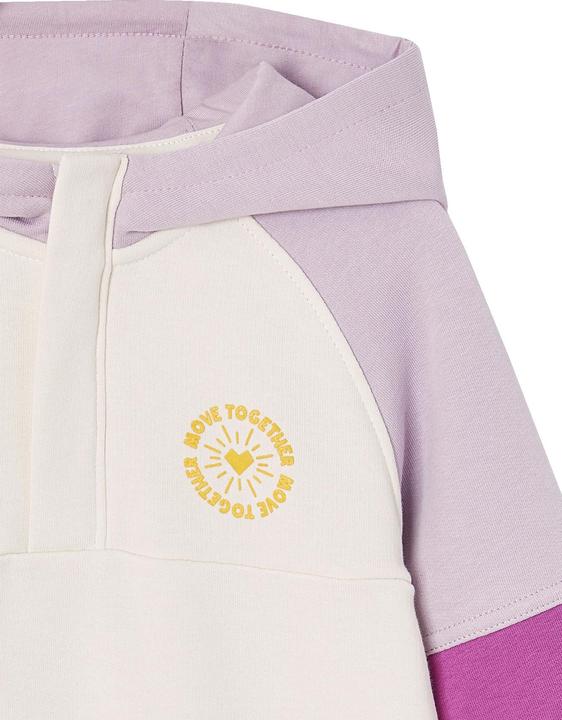 Produktbild Vertbaudet Mädchen Sport-Kapuzensweatshirt im Colorblock-Style mit Recycling-Polyester (158)