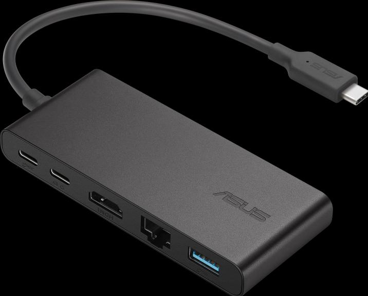 Actual product image ASUS Dual 4K USB-C dock (USB-C, 5 Ports)