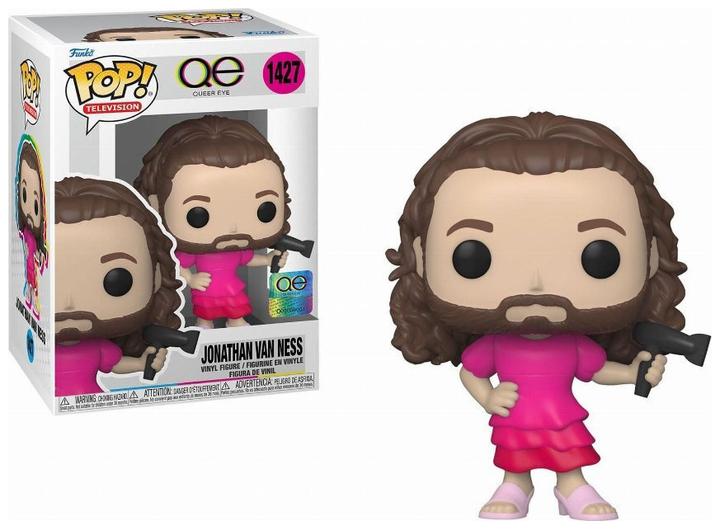 Actual product image Funko Queer Eye POP! TV Vinyl Figure Jonathan Van Ness 9 cm