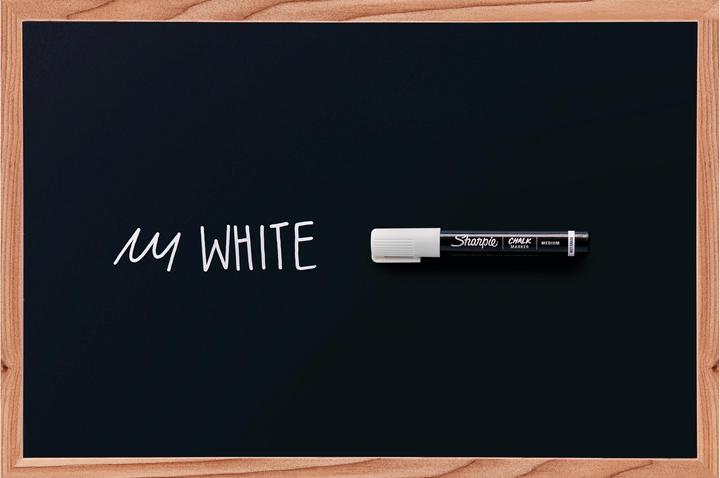 Immagine prodotto Sharpie Pennarello a gesso (Bianco, 4 mm, 2 x)
