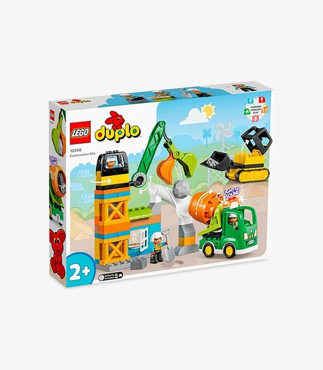 Produktbild LEGO Baustelle mit Baufahrzeugen (10990)