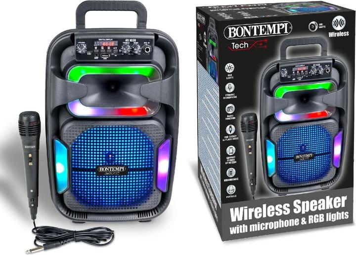 Actual product image Bontempi Wireless Lautsprecher mit Mikrofon 120W