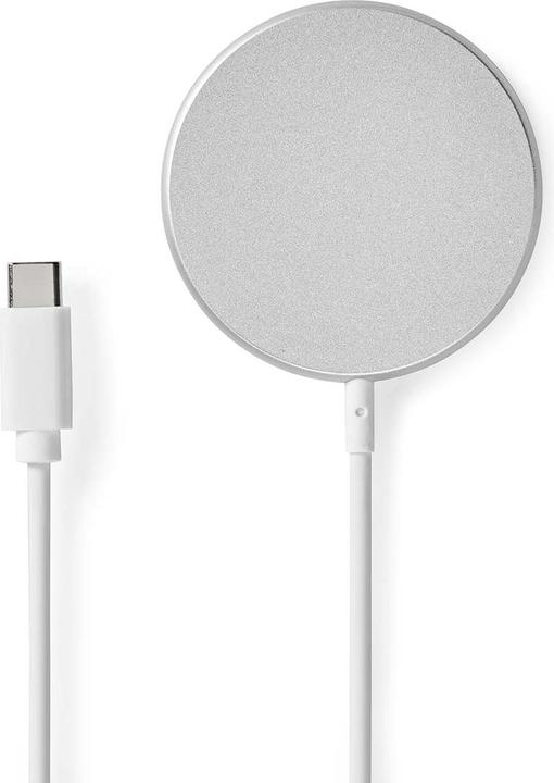 Immagine prodotto Nedis Caricatore wireless | 5 / 7,5 / 10 / 15 W | 1,0 / 1,1 / 1,67 / 2 A | cavo incluso | USB Tipo-C (15 W)