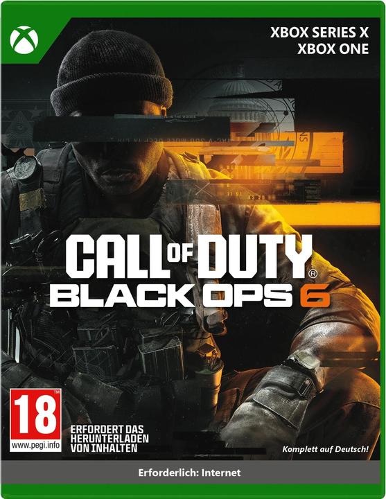 Activision Call of Duty: Black Ops 6 (Xbox Series X, Xbox One S, DE)