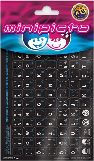 Actual product image Minipicto NB kb kleebis 48tk EST/RUS m/s