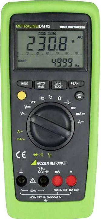 Produktbild Gossen Metraline DM 62 (CAT IV 300V, CAT III 600V)