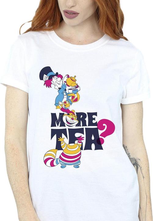 Immagine prodotto Disney Alice In Wonderland More Tea Maglietta Ampia Donna (5XL)