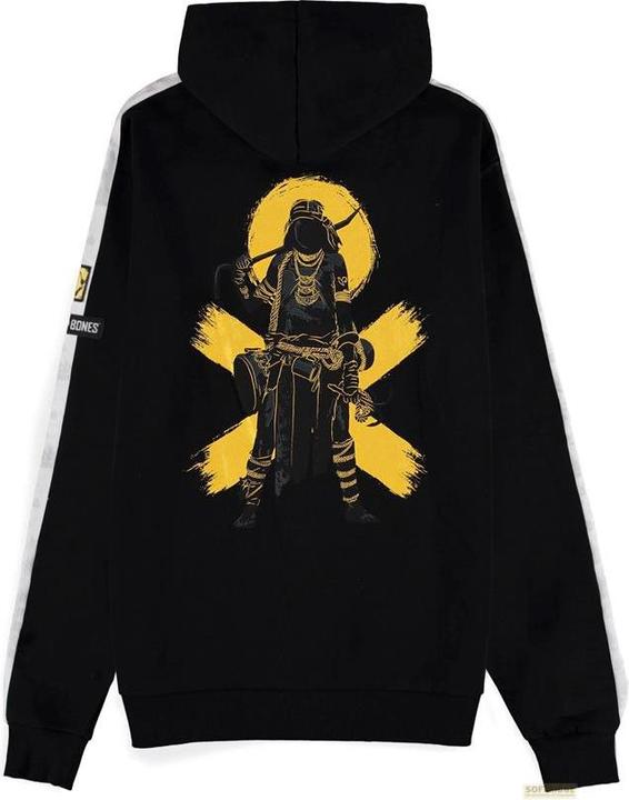 Actual product image Difuzed Skull & Bones - Men's Zipper Hoodie - 2XL (XXL)