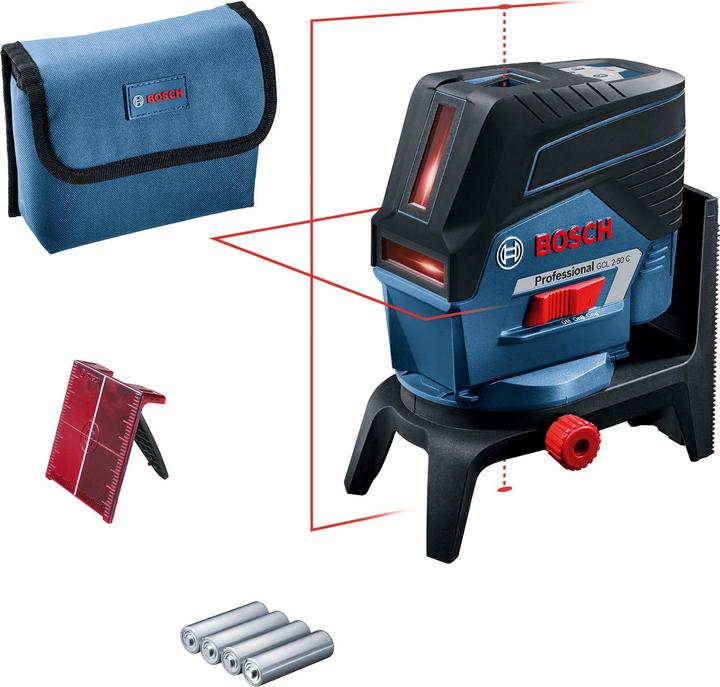 1 x beschermende zak, 1 x laser richtplaat, 1 x draaibare beugel