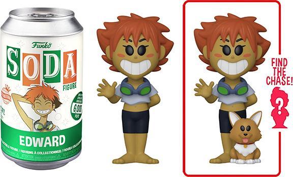 Produktbild Funko Vinyl Soda: Cowboy Bebop - Edward (1in6 Chance Of Chase) (LE 6 000pcs) //58954