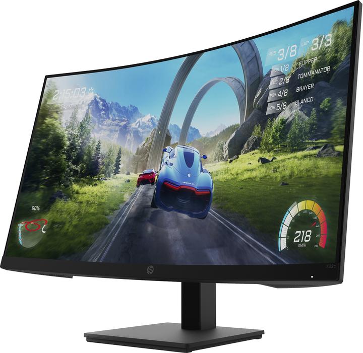 Produktbild HP X32c 80 cm (31.5" ) 1920 x 1080 Pixel Full HD LCD Schwarz (1920 x 1080 Pixel, 31.50")