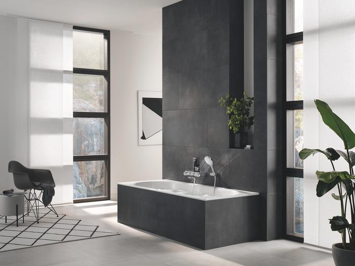 Actual product image Grohe Shower set Rainshower Smartactive 130 (3 Beam types, 9.50 l/min)