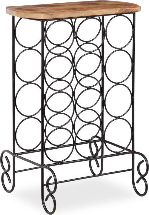 Produktbild Relaxdays Weinregal (46 x 37 x 64 cm, 12 Fl.)