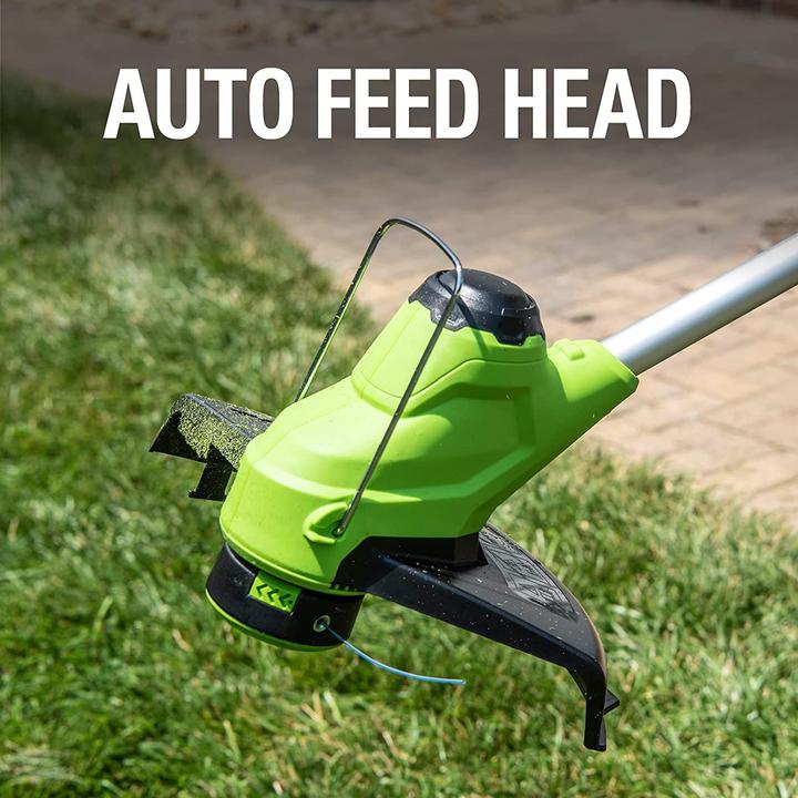 Actual product image Greenworks Cordless lawnmower G24LT25 (without battery and charger)