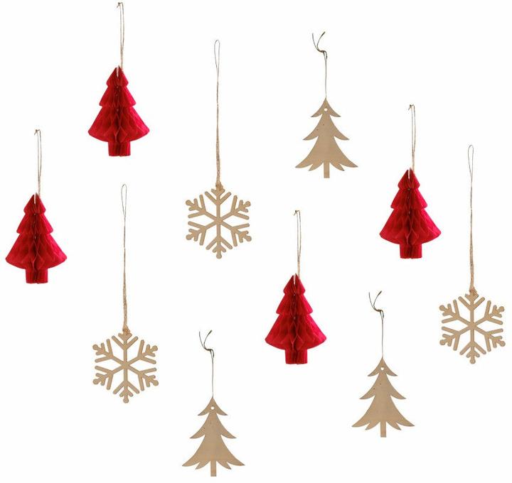Ginger Ray Christmas jewellery set 10 pieces