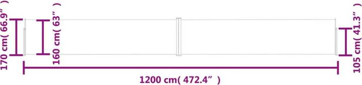 Actual product image VidaXL Khrstina (12 m)