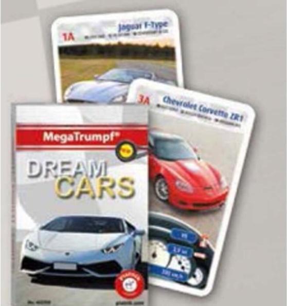Produktbild Piatnik Quartett Dream Cars (Deutsch)