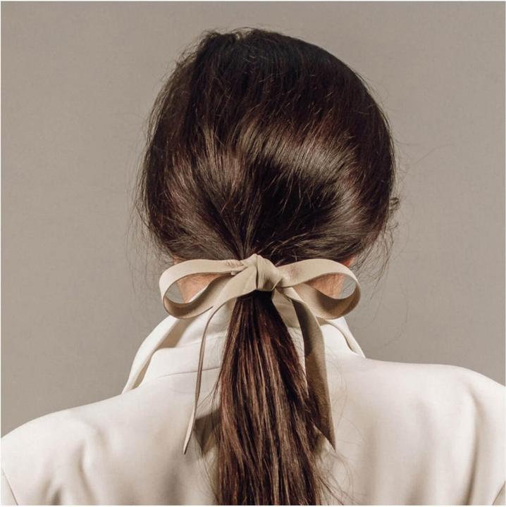 Actual product image Corinne World - Leather Band Long Cream