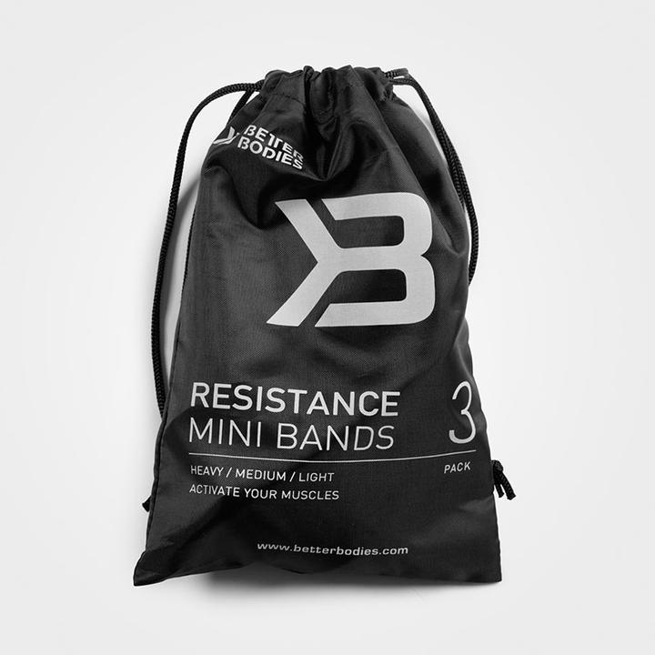 Actual product image Better Bodies Resistance Mini Band 3-Pack (Easy, Strong, Medium)
