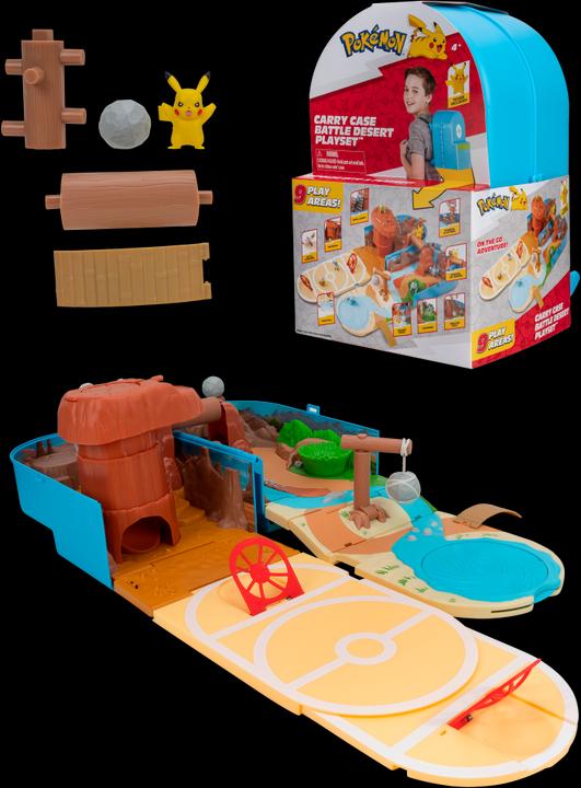 Image du produit Jazwares Set de jeu portable Arène désert