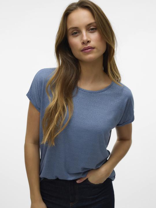 Produktbild Vero Moda Vmlava Glitter Ss Top Stripe Ga (S)
