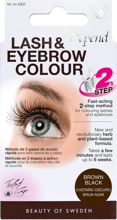 Produktbild Depend Perfect Eye - Lash and Eyebrow Color Brown Black (Schwarz)