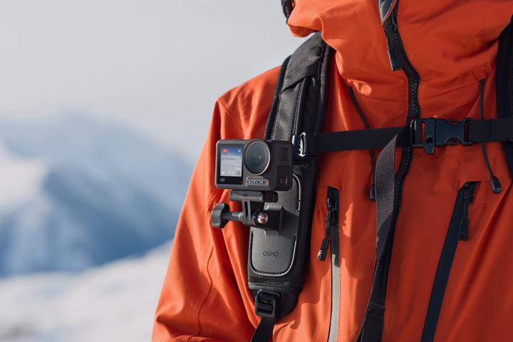 Actual product image DJI Backpack strap holder (Osmo Action 3, Osmo Action 4, Osmo Action)