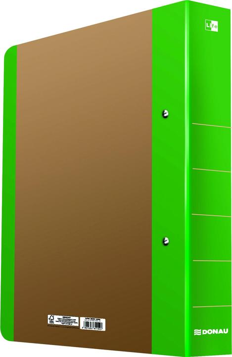 Produktbild Donau Ringbuch 2-Ringe Life grün (A4, 50 mm, 1 Stück)