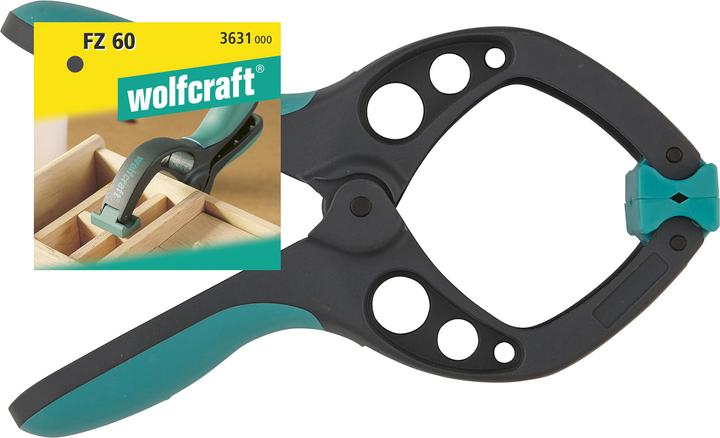 wolfcraft Federzwinge FZ 60 (60 mm)