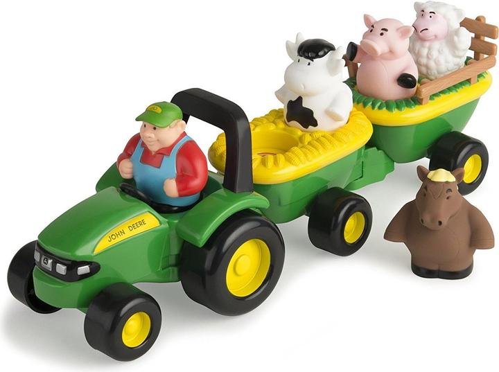 Tomy Bruit d'un animal dans une charrette à foin