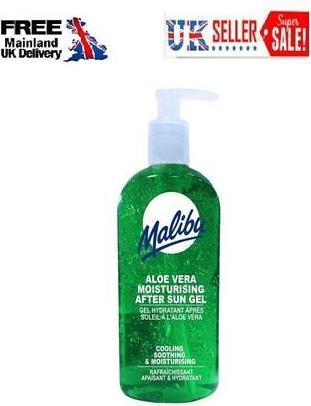 Actual product image Malibu Aloe vera gel after sunbathing, 400 ml (Gel, 400 ml)