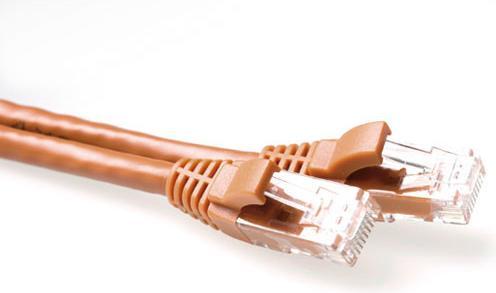 Immagine prodotto Cavo patch U/UTP CAT6A snagless marrone da 15 metri con connettori RJ45. Cat6a u/utp snagless bn (U/UTP, CAT6a, 15 m)