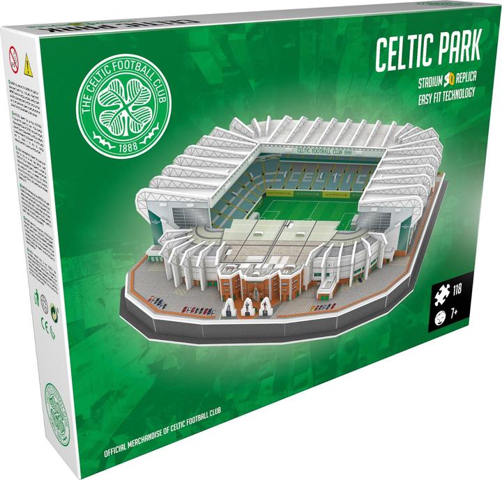 Actual product image Pro Lion Celtic Glasgow Stadium 3D Puzzle / Celtic Park 3D Puzzle (179 pieces)