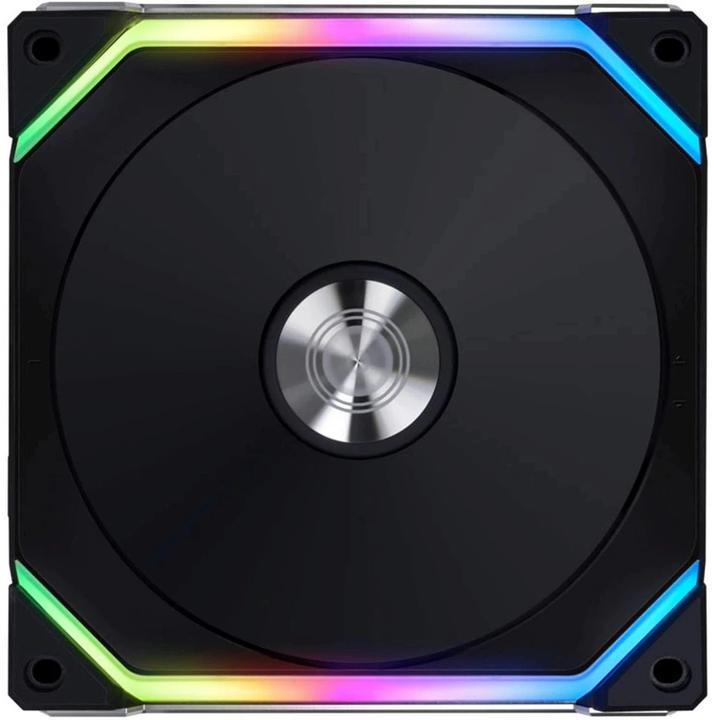 Actual product image Lian-Li UNI FAN SL140 V2 RGB PWM fan - 140mm, black (140 mm, 1 x)