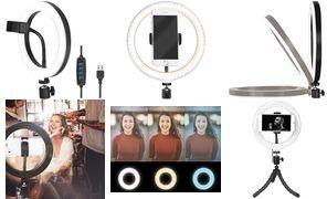 Image du produit LogiLink Éclairage annulaire pour smartphone (éclairage annulaire)