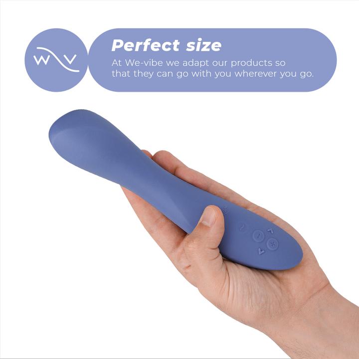 Actual product image We-Vibe Rave 2 G-Spot Vibrator Blue