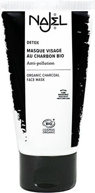 Produktbild Najel Masque Visage Charbon Bio (75 ml)