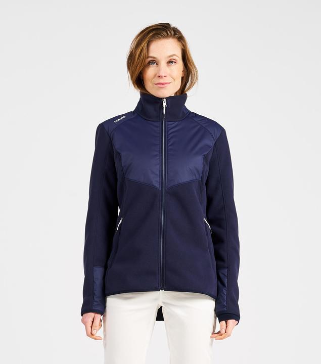 Image du produit Tribord Veste polaire voile femme chaude 500 bleu (L)