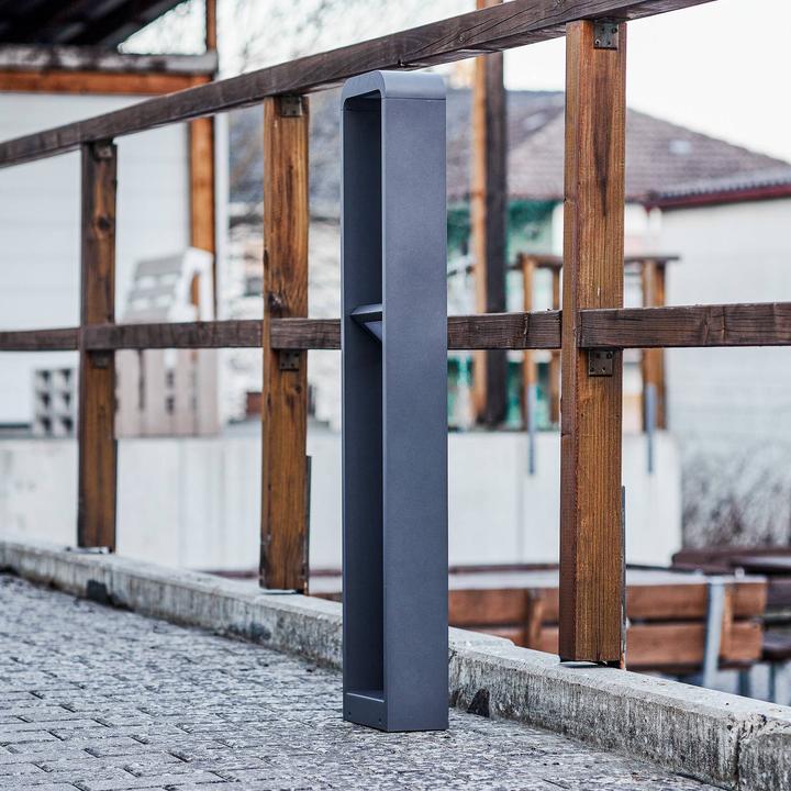 Produktbild Lindby Darko LED Garten Leuchte H100 Alu (2200 lm, IP54)