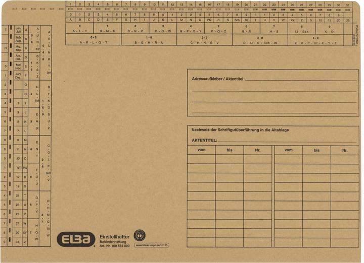 Produktbild Elba Einstellhefter (A4, 1 x)