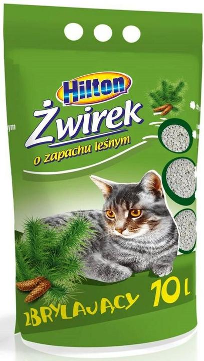 Productafbeelding Hilton Bentoniet klonterende boskattenbakvulling - 10 liter (Bindmiddel, Snel absorberend, Neutraliserend)