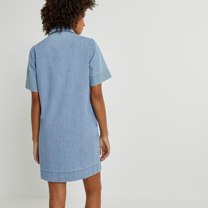 Produktbild La Redoute Collections Kurzes Jeanskleid (48)