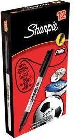 Produktbild Sharpie Feiner Permanentmarker (Schwarz, 1 mm, 1 x)